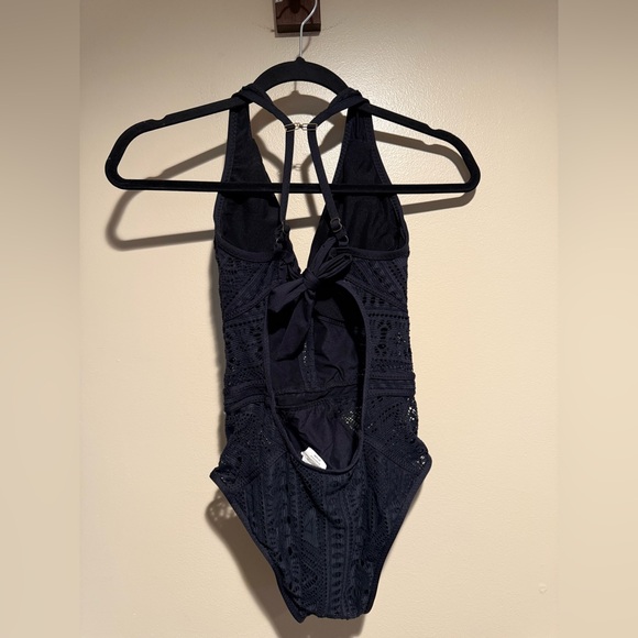 BECCA Black Lace One Piece Swimsuit - Picture 5 of 10